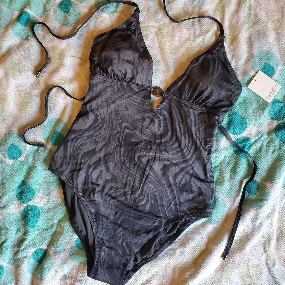 NWT Calvin Klein Bathing Suit, small